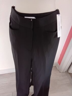 Calvin Klein Black Women's Tailored Dress Pants